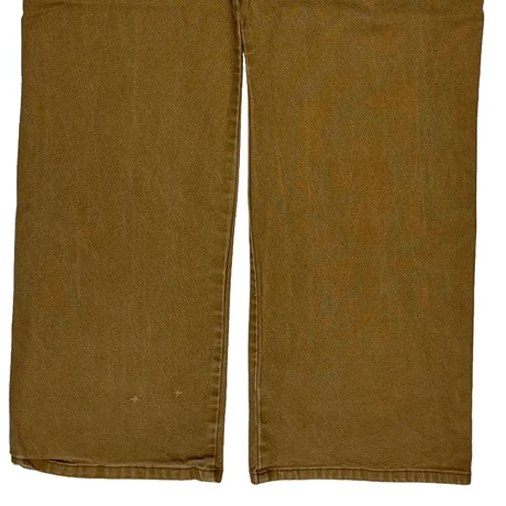 Carhartt Carpenter Trousers - 36W 30L Brown Cotton - Image 7