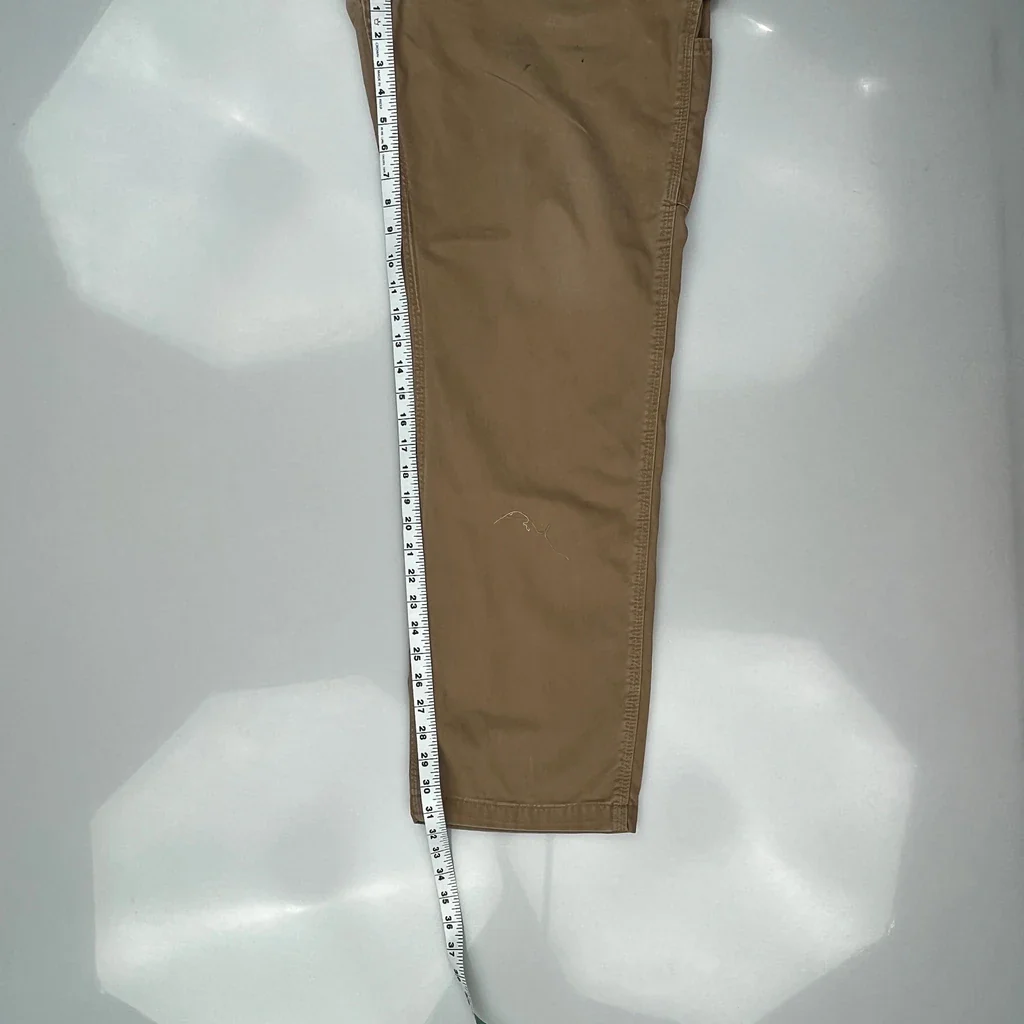 Carhartt Carpenter Trousers - 38W 32L Brown Cotton - Image 5