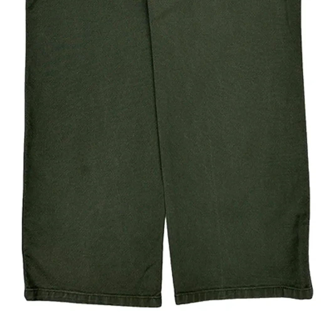 Carhartt Carpenter Trousers - 33W 31L Green Cotton - Image 8