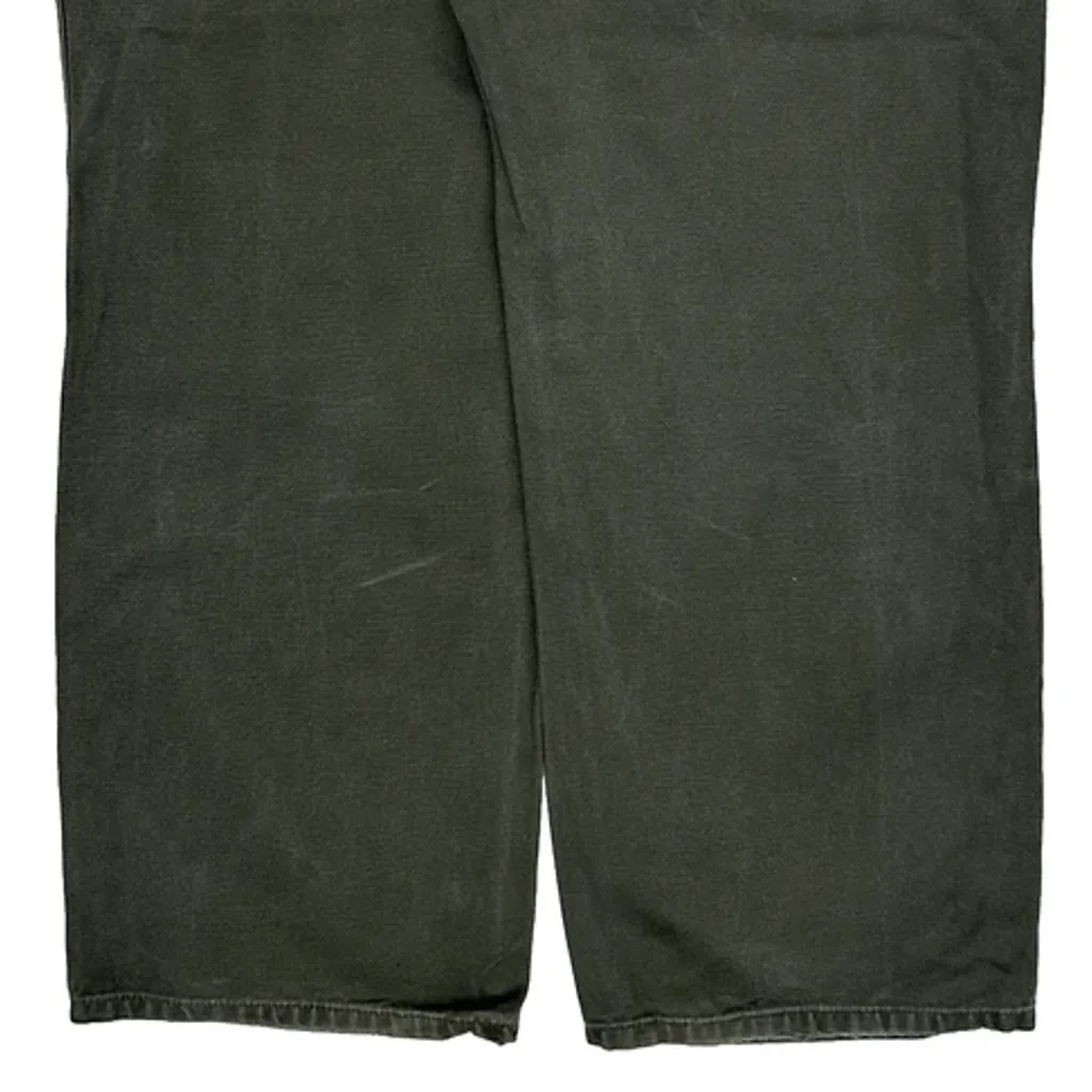 Carhartt B11 Mos Carpenter Trousers - 34W 31L Green Cotton - Image 10