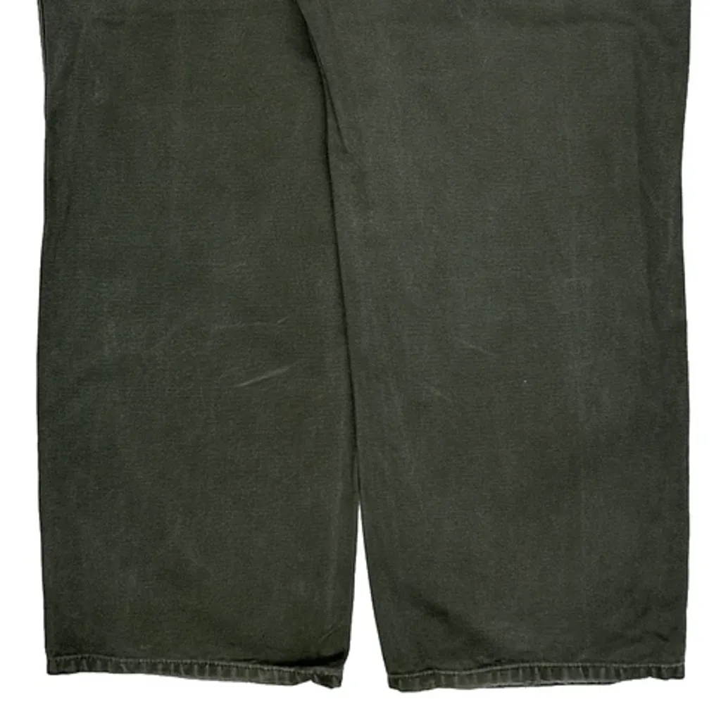 Carhartt B11 Mos Carpenter Trousers - 34W 31L Green Cotton - Image 12