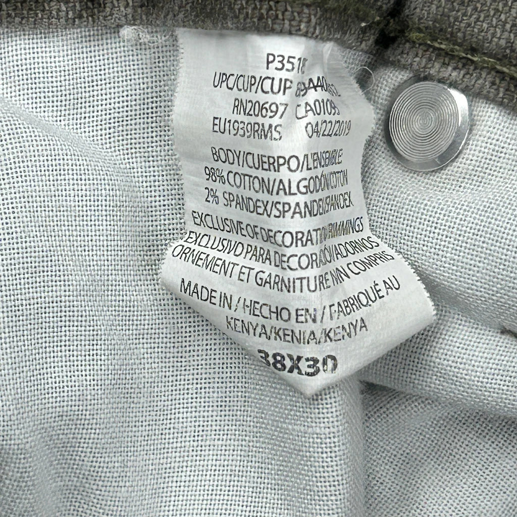 Carhartt Carpenter Trousers - 36W 30L Green Cotton - Image 6