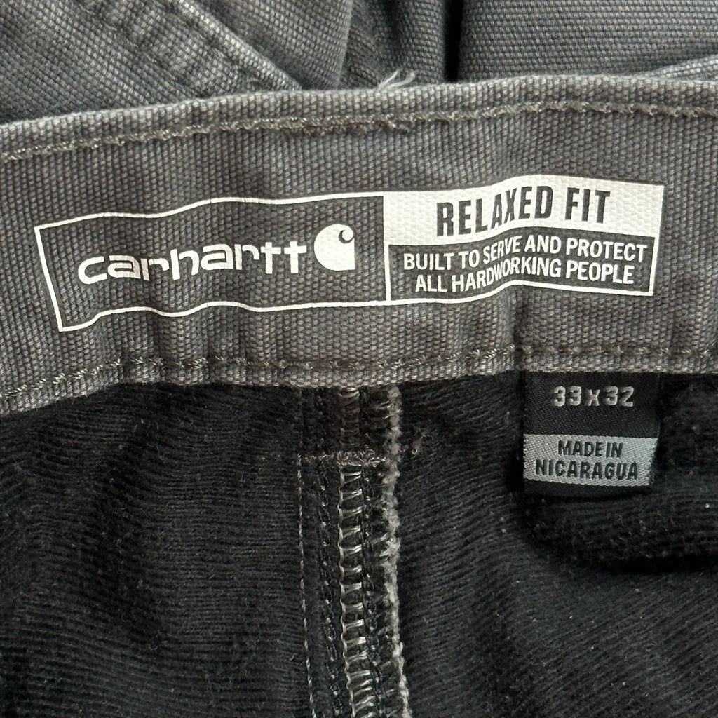 Carhartt Carpenter Trousers - 31W 32L Grey Cotton - Image 6