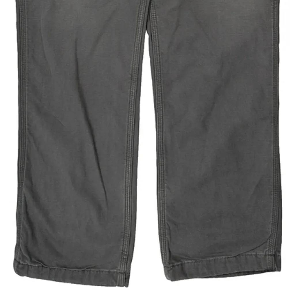 Carhartt Carpenter Trousers - 31W 32L Grey Cotton - Image 9