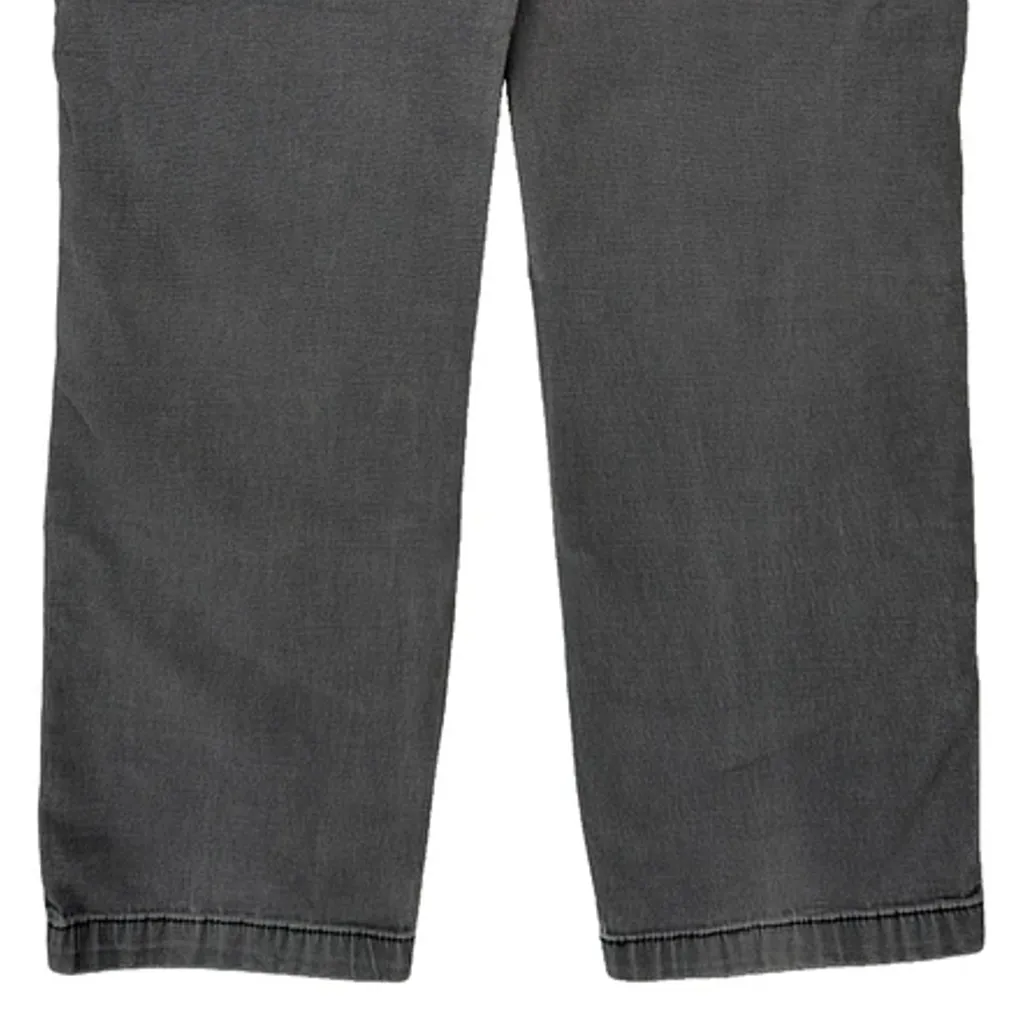 Carhartt Double Knee Carpenter Trousers - 31W 30L Grey Cotton - Image 6