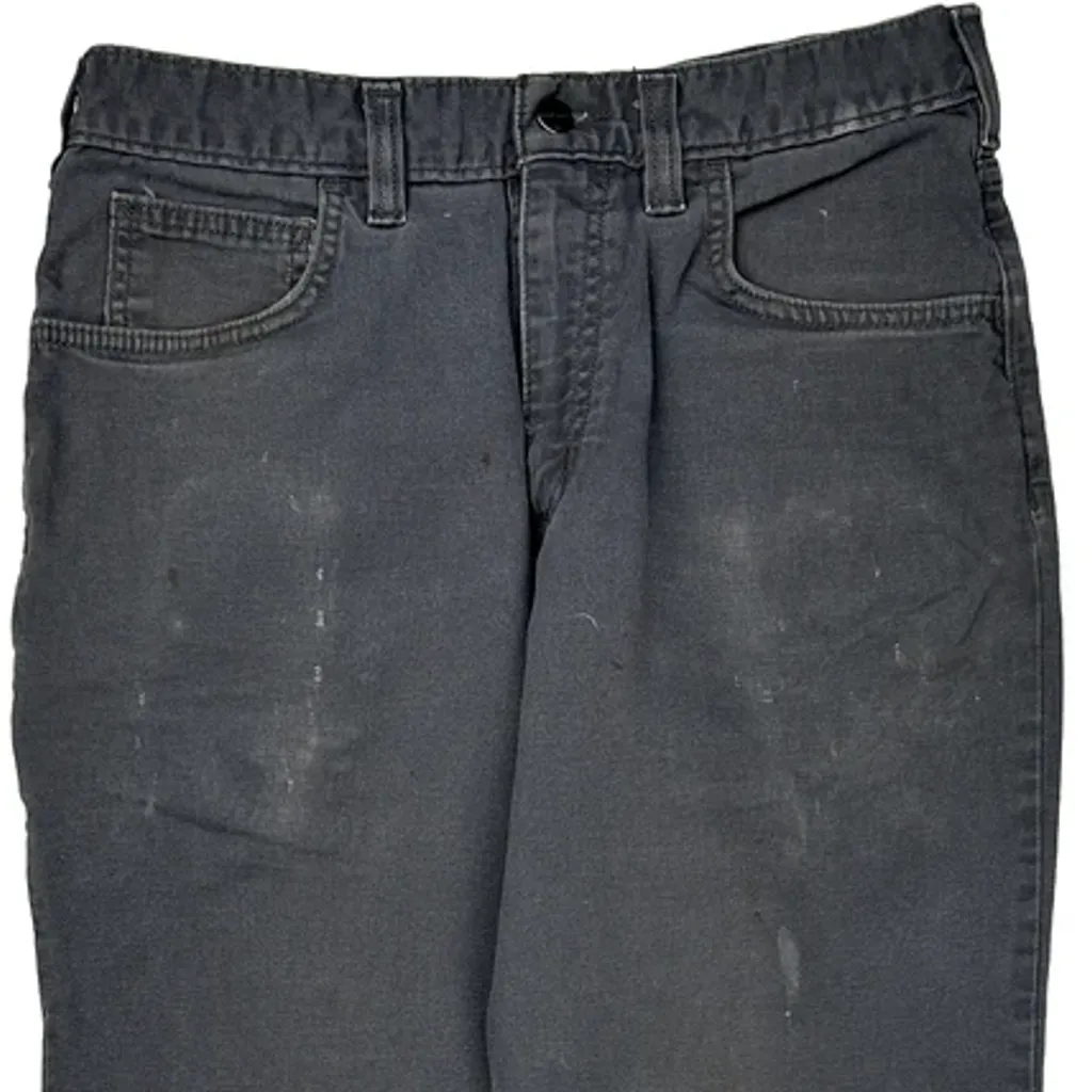 Carhartt Carpenter Trousers - 31W 31L Grey Cotton - Image 10