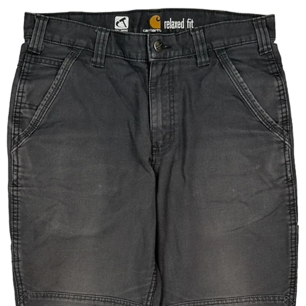 Carhartt Carpenter Trousers - 31W 30L Grey Cotton - Image 10