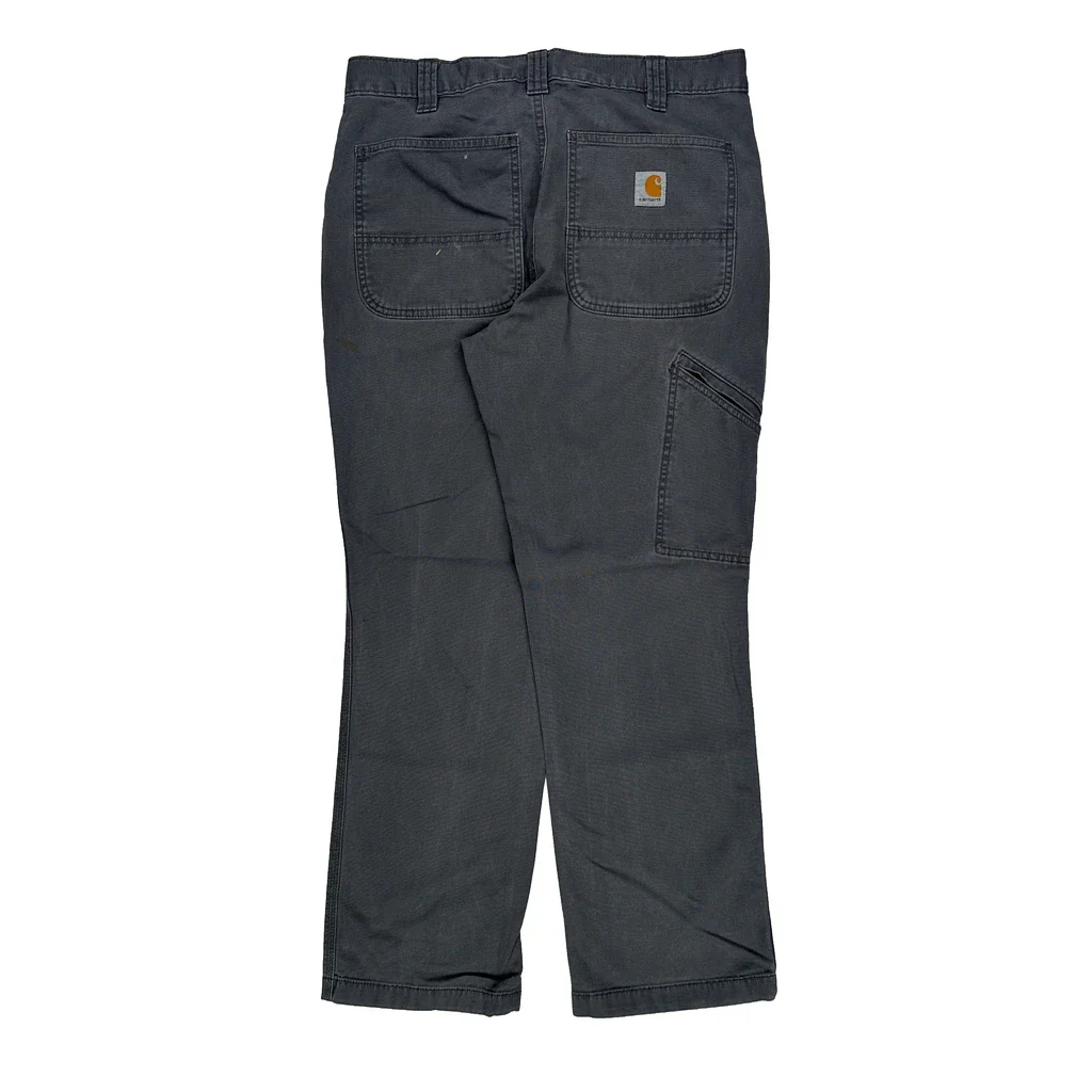 Carhartt Carpenter Trousers - 31W 29L Grey Cotton