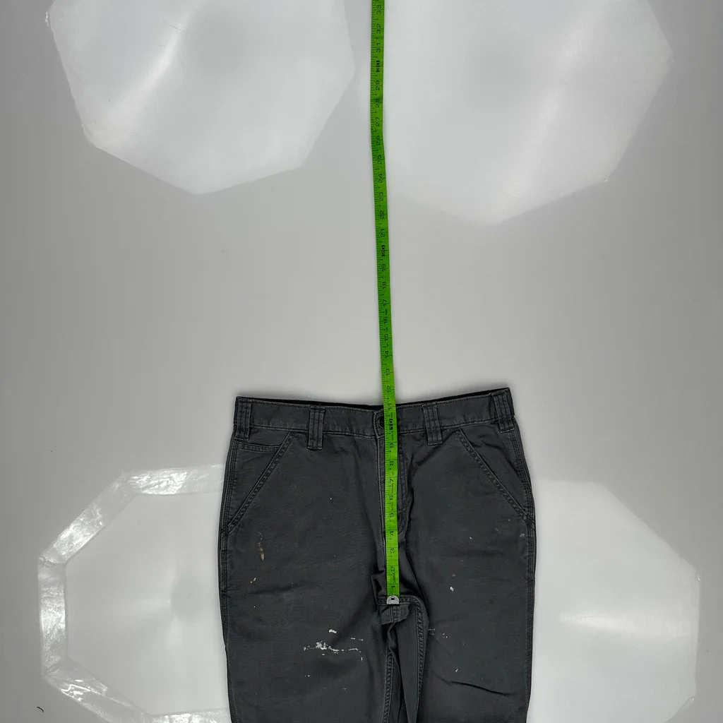Carhartt Carpenter Trousers - 31W 29L Grey Cotton - Image 4