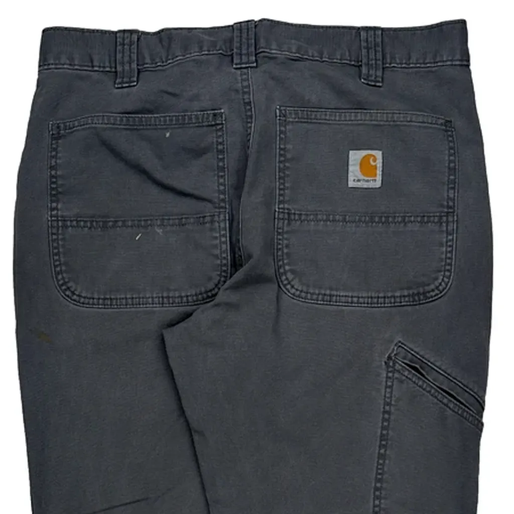 Carhartt Carpenter Trousers - 31W 29L Grey Cotton - Image 8