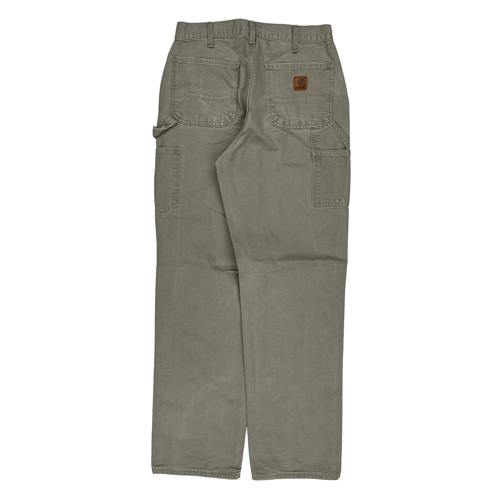 Carhartt Carpenter Trousers - 31W 36L Grey Cotton
