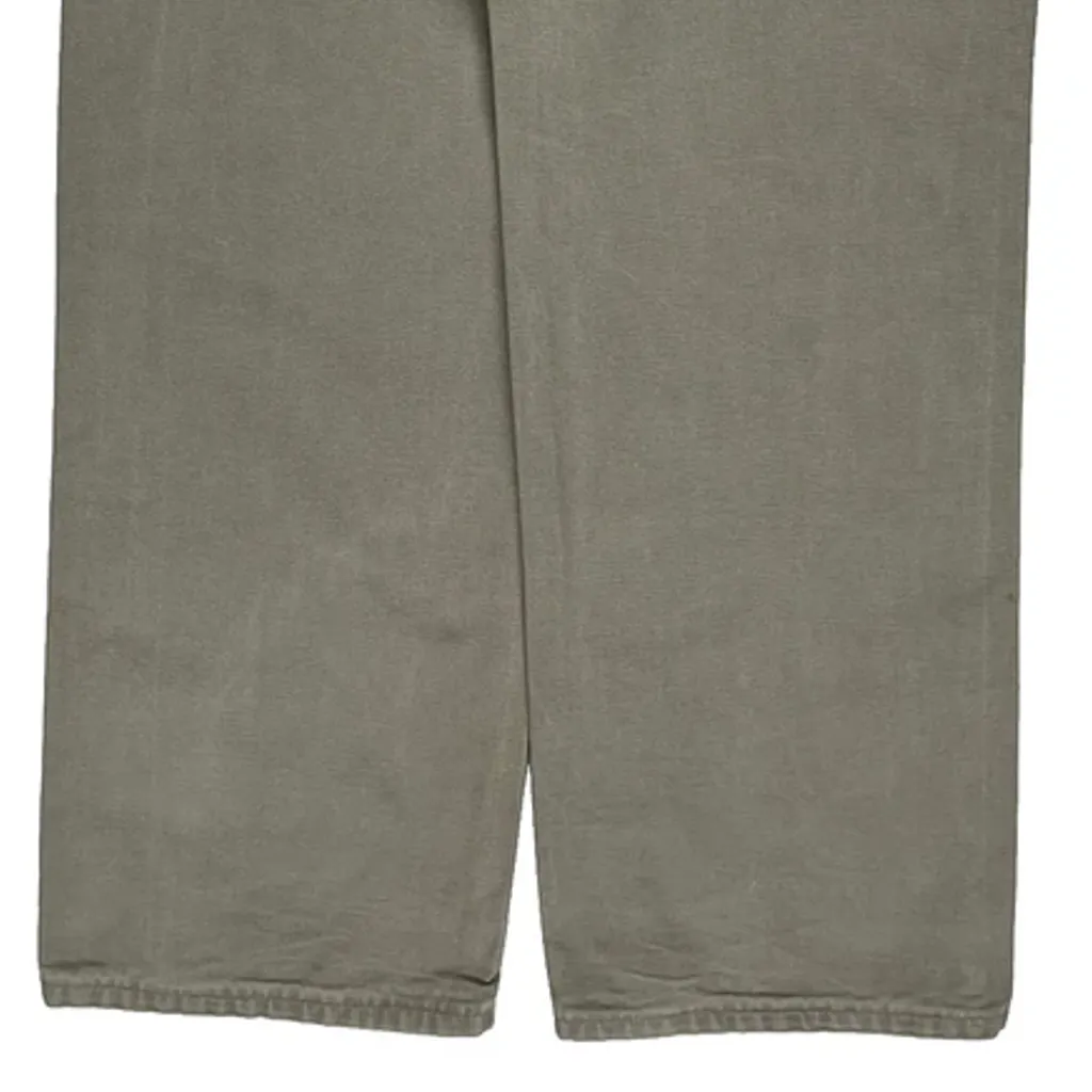 Carhartt Carpenter Trousers - 31W 36L Grey Cotton - Image 7