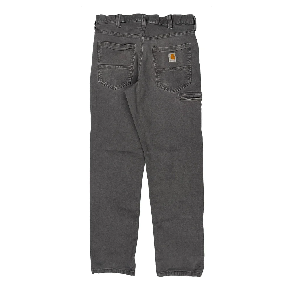 Carhartt Carpenter Trousers - 31W 30L Grey Cotton