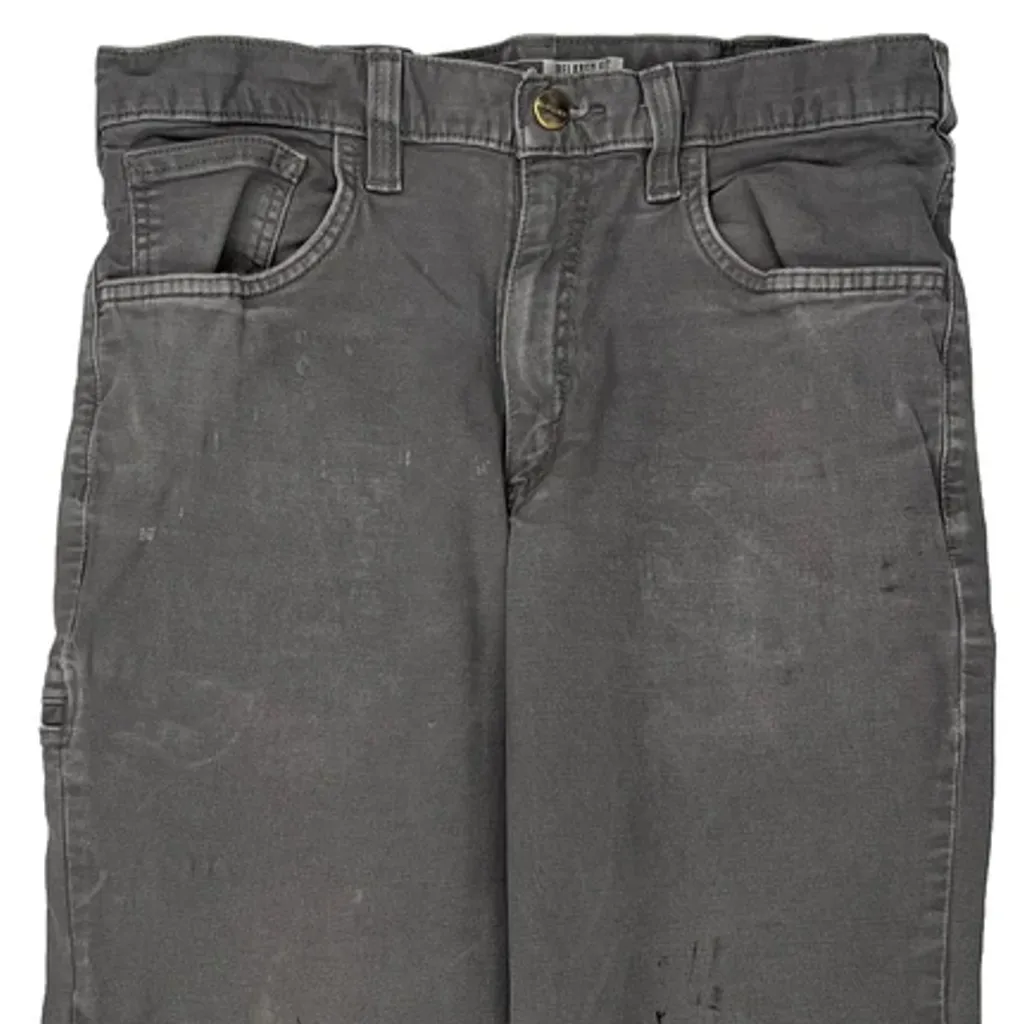 Carhartt Carpenter Trousers - 31W 30L Grey Cotton - Image 10