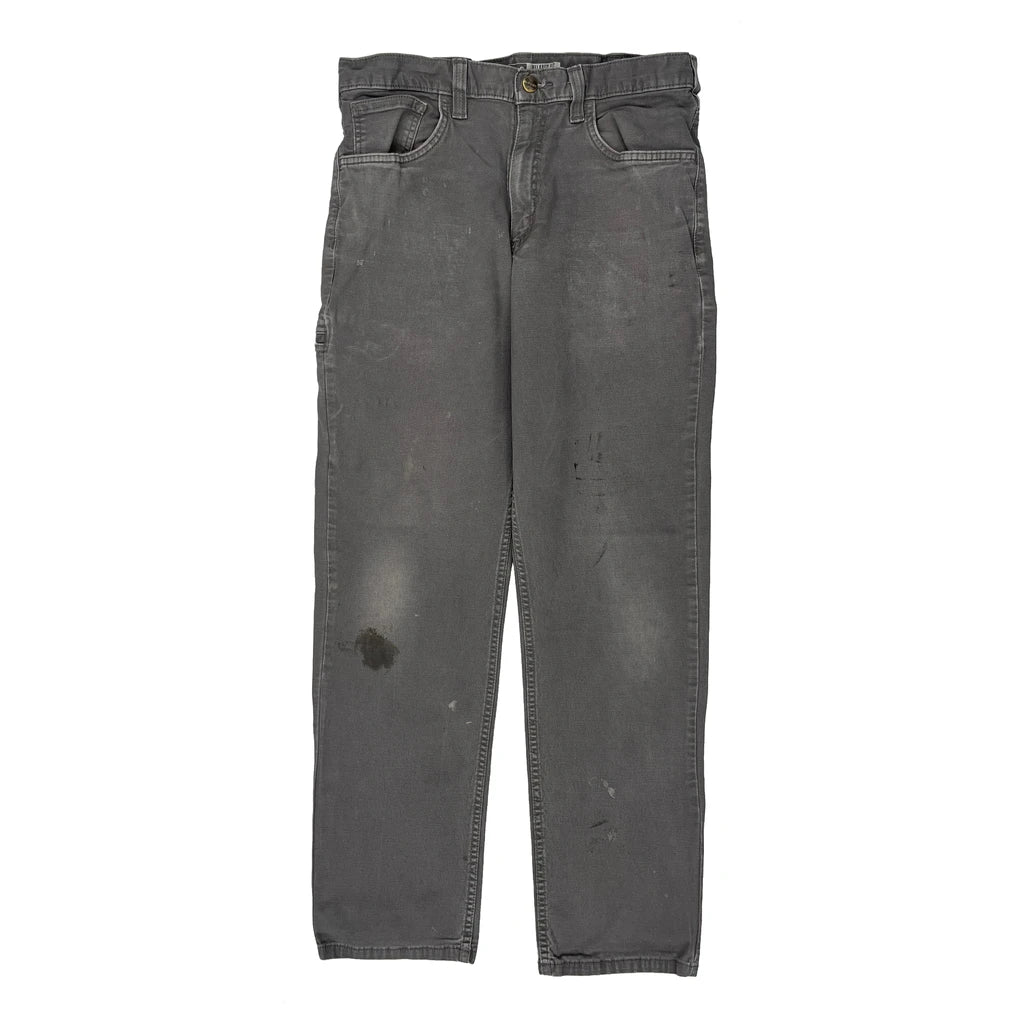 Carhartt Carpenter Trousers - 31W 30L Grey Cotton - Image 2
