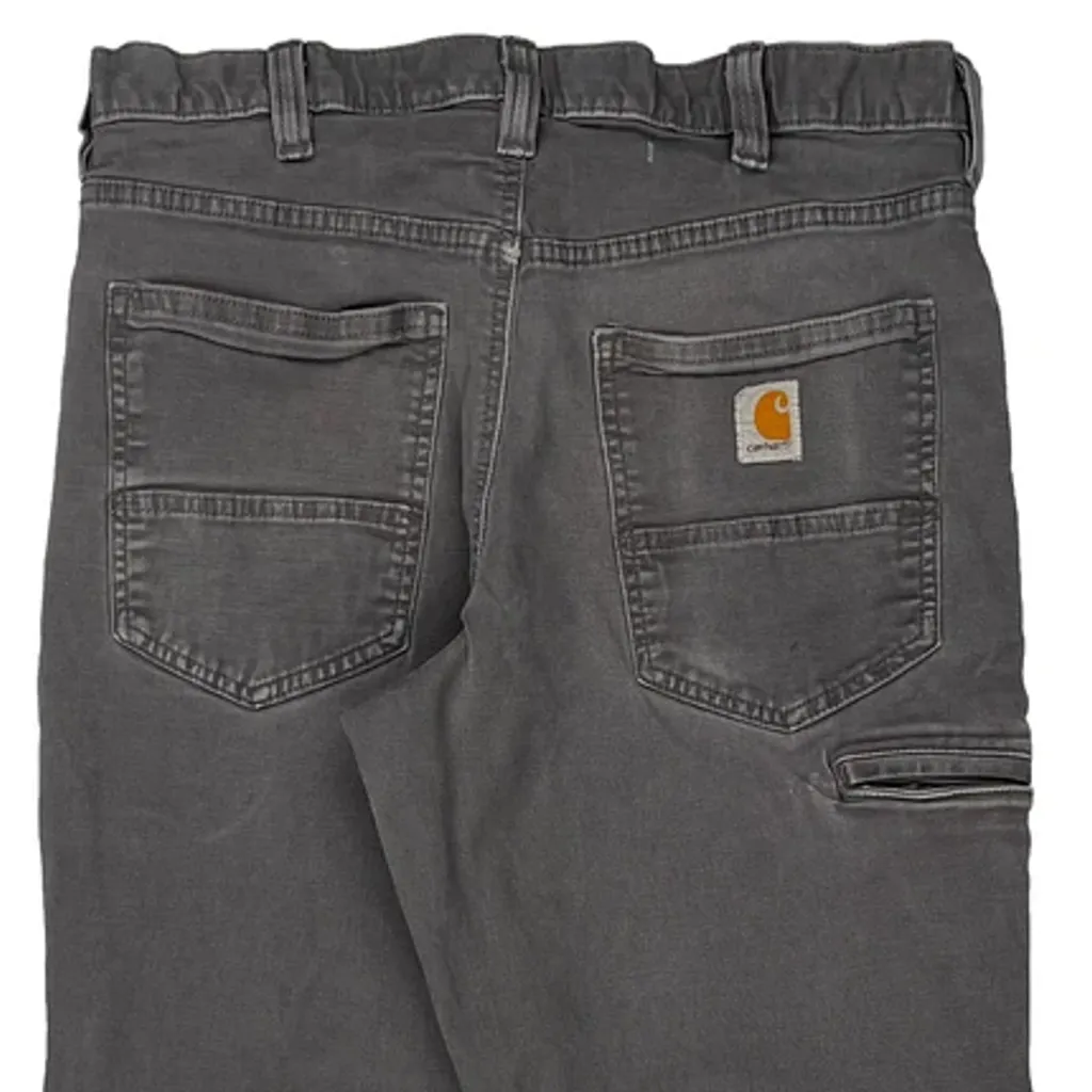Carhartt Carpenter Trousers - 31W 30L Grey Cotton - Image 7