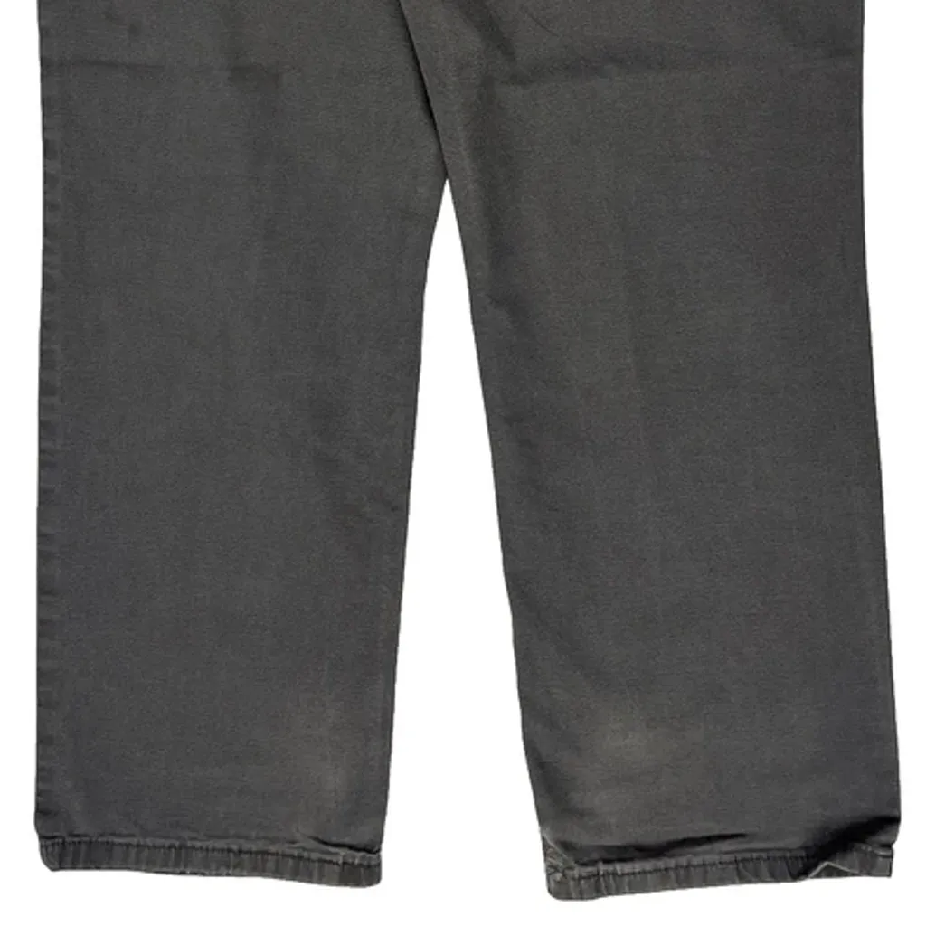 Carhartt Carpenter Trousers - 32W 28L Grey Cotton - Image 8