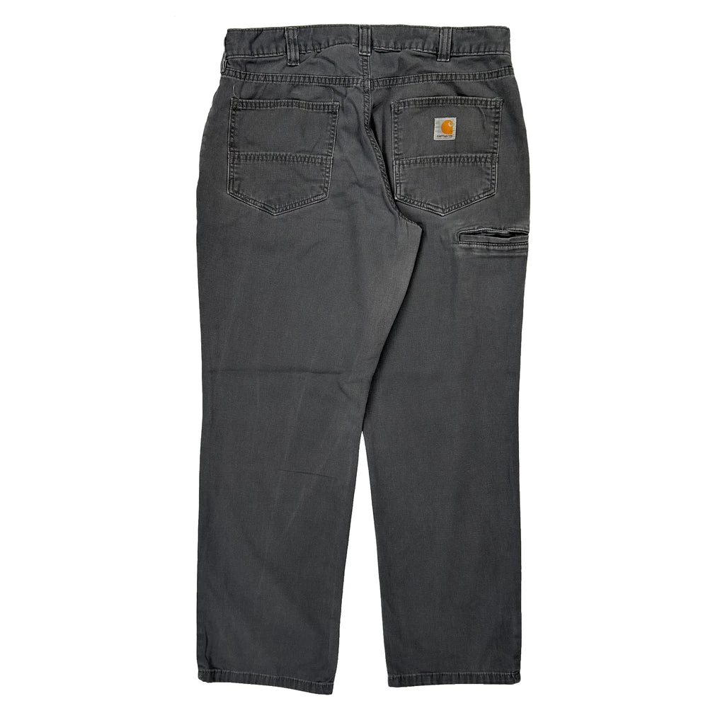 Carhartt Carpenter Trousers - 32W 30L Grey Cotton