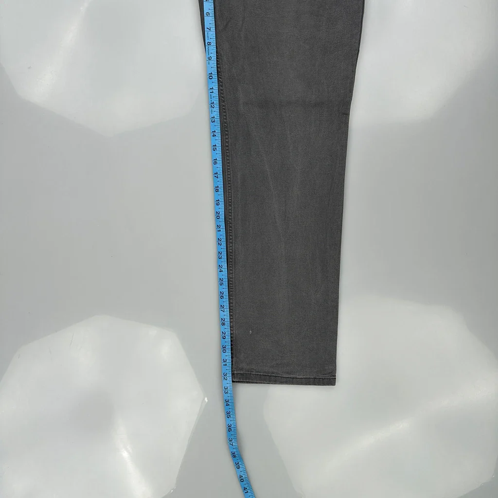 Carhartt Carpenter Trousers - 34W 32L Grey Cotton - Image 5