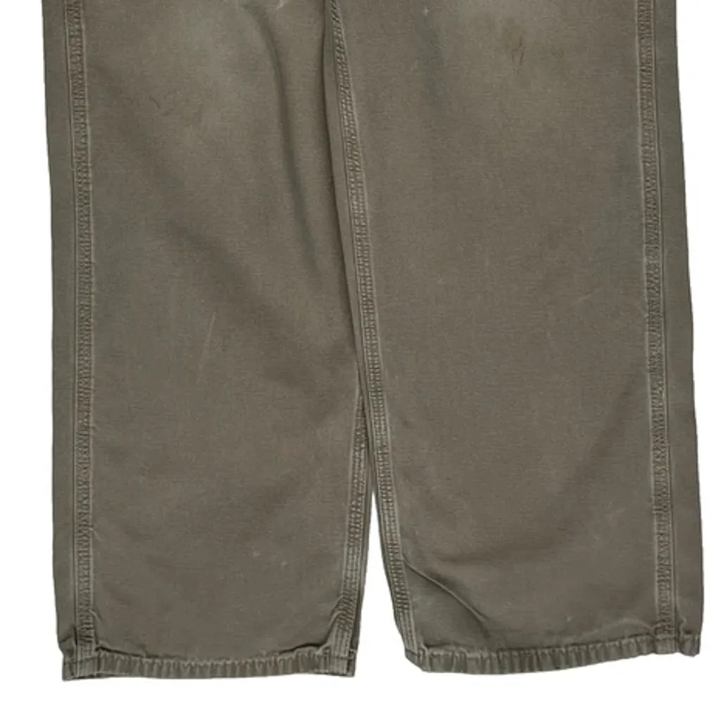 Carhartt Carpenter Trousers - 34W 32L Grey Cotton - Image 9