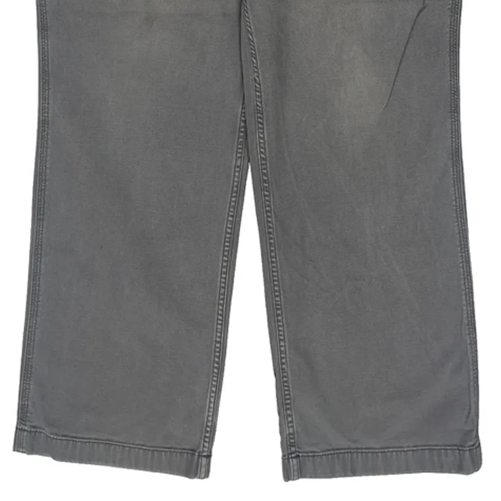 Carhartt Carpenter Trousers - 34W 30L Grey Cotton - Image 10