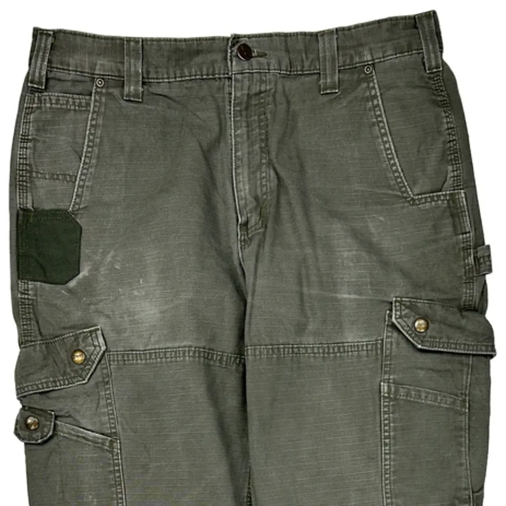 Carhartt Carpenter Trousers - 35W 34L Grey Cotton - Image 10