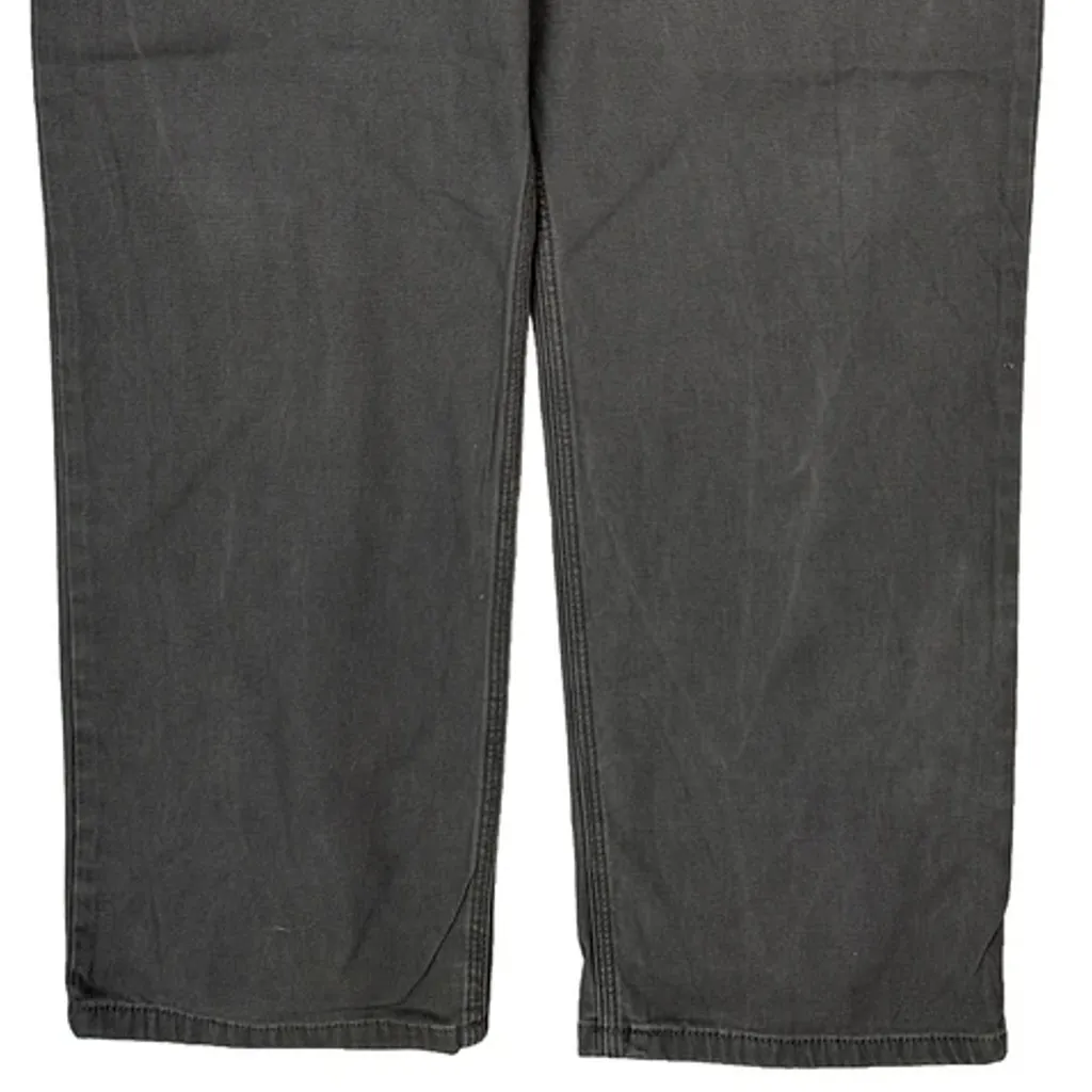 Carhartt Carpenter Trousers - 35W 30L Grey Cotton Blend - Image 10