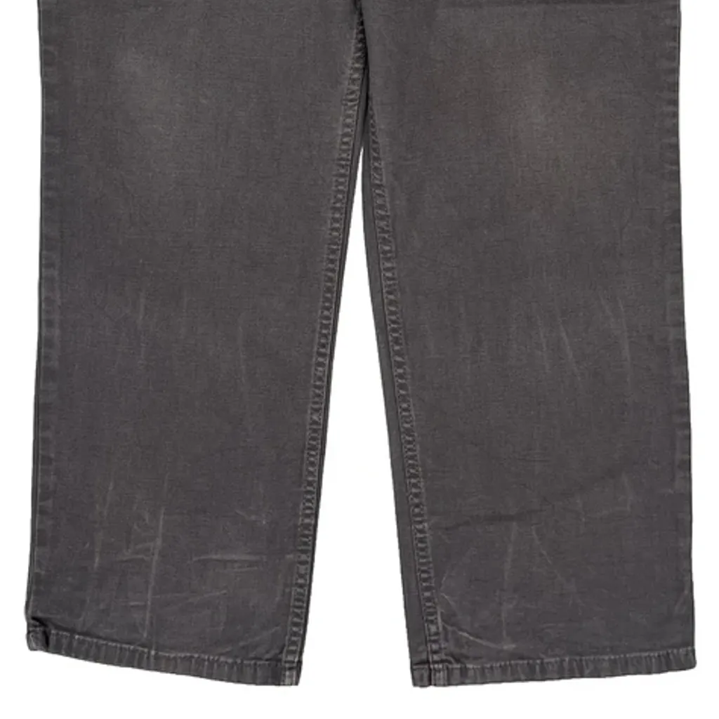 Carhartt Carpenter Trousers - 35W 30L Grey Cotton - Image 9