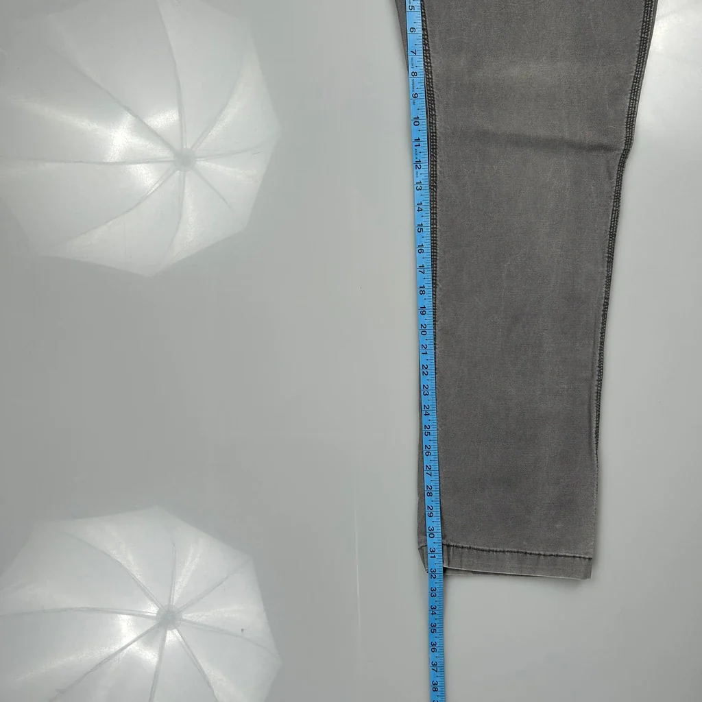 Carhartt Carpenter Trousers - 35W 32L Grey Cotton - Image 5