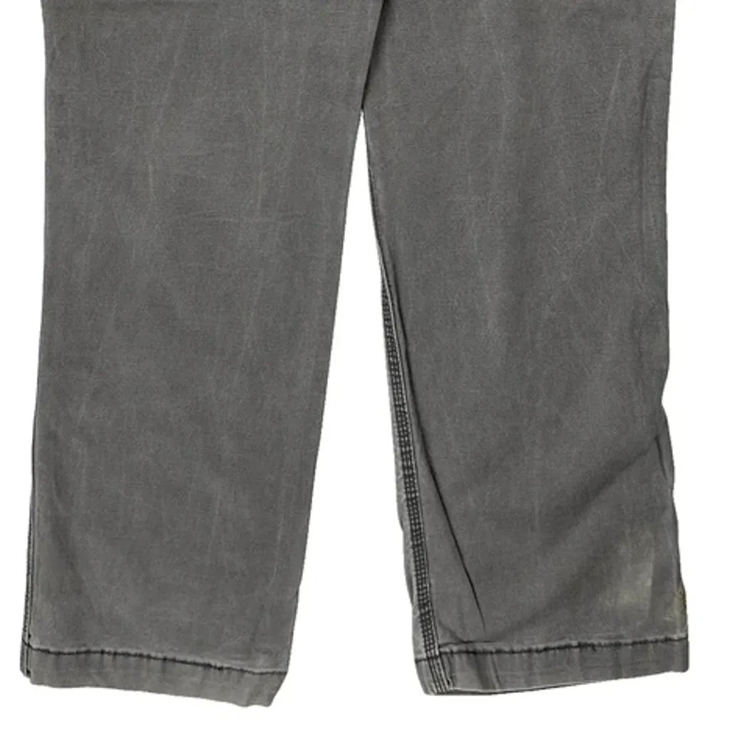 Carhartt Carpenter Trousers - 35W 32L Grey Cotton - Image 8