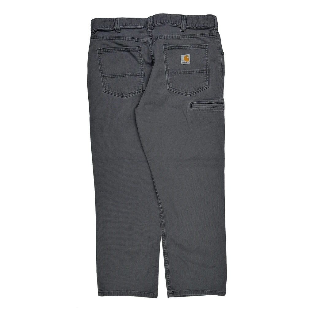 Carhartt Carpenter Trousers - 36W 29L Grey Cotton