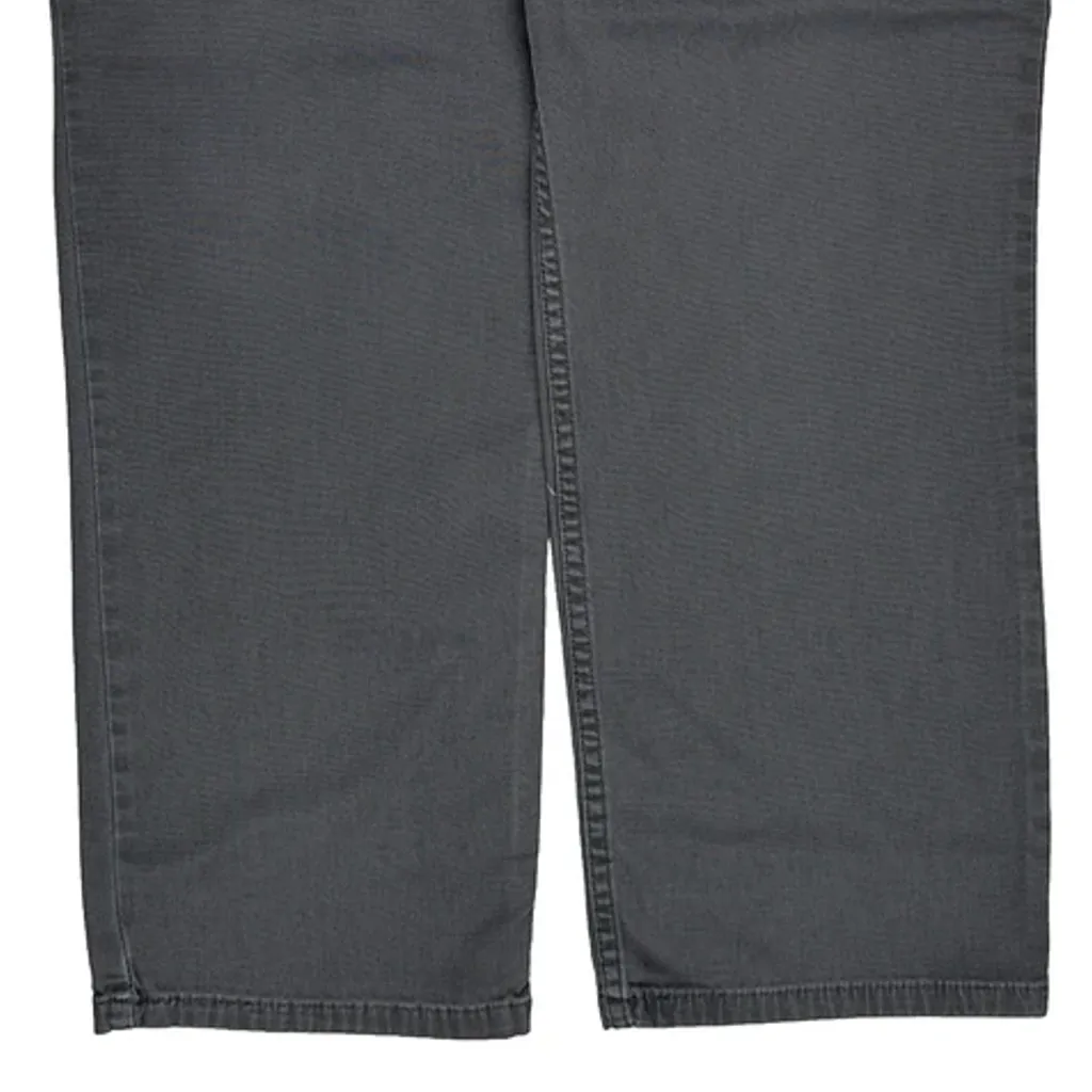 Carhartt Carpenter Trousers - 36W 29L Grey Cotton - Image 9