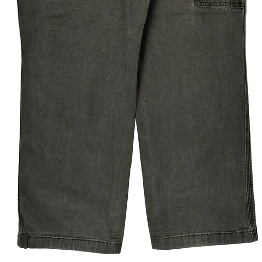 Carhartt Carpenter Trousers - 36W 28L Grey Cotton Blend - Image 8