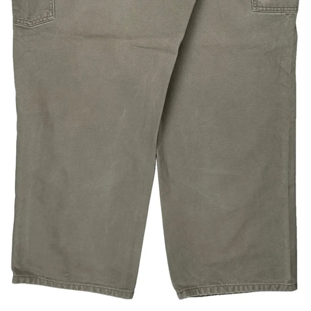 Carhartt B11 Des Carpenter Trousers - 36W 28L Grey Cotton - Image 6