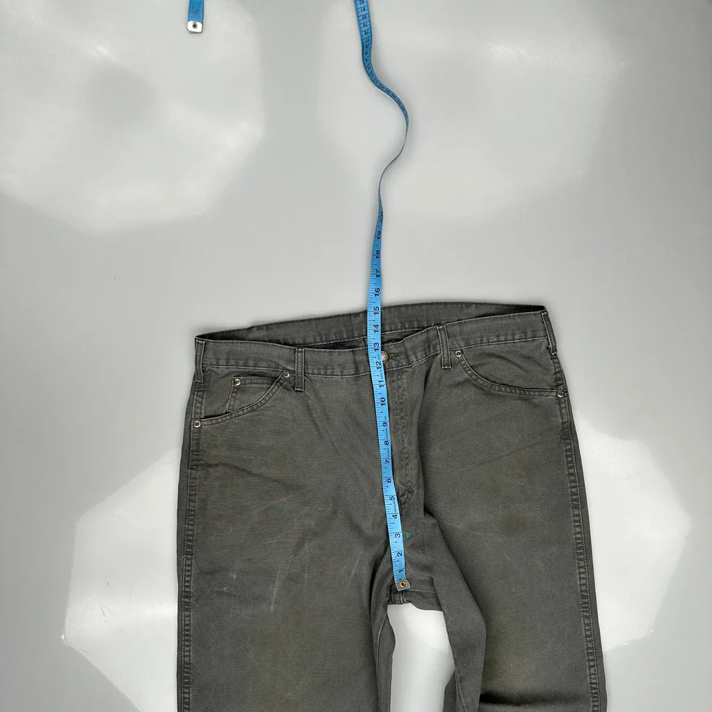 Carhartt Carpenter Trousers - 38W 31L Grey Cotton - Image 4