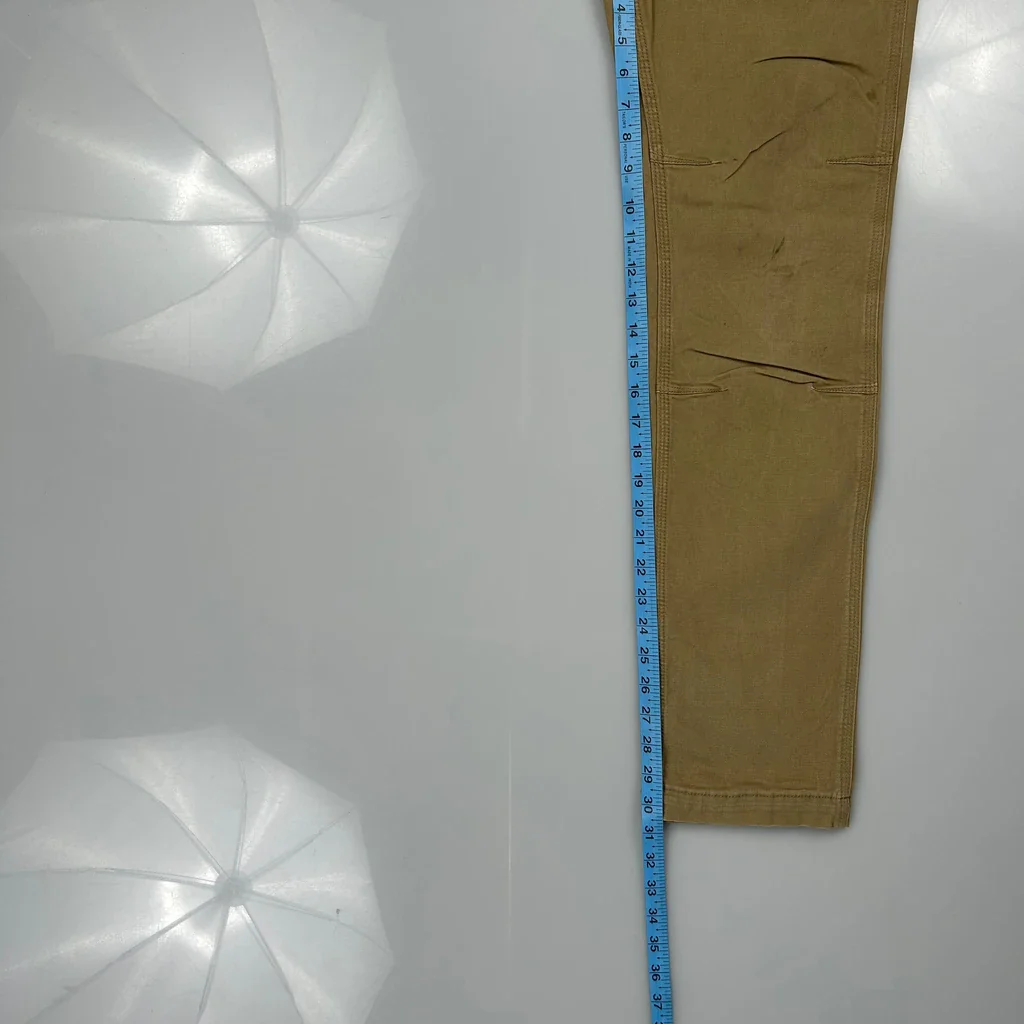 Carhartt Carpenter Trousers - 31W 31L Khaki Cotton - Image 5
