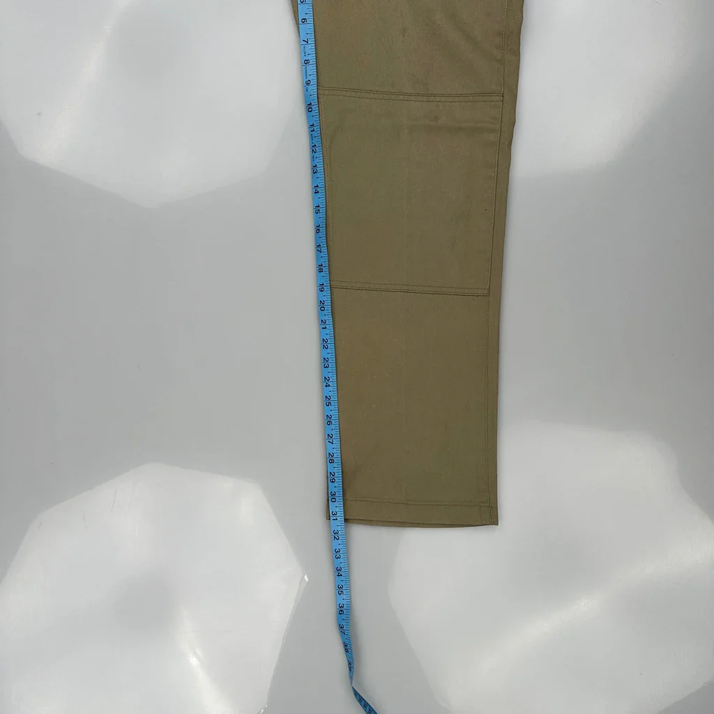 Carhartt Carpenter Trousers - 32W 31L Khaki Cotton - Image 5