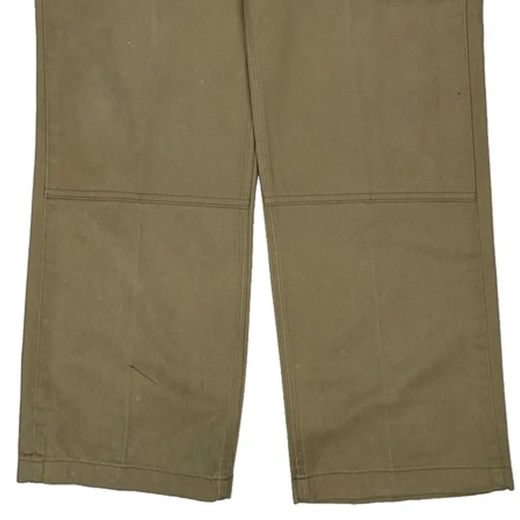 Carhartt Carpenter Trousers - 32W 31L Khaki Cotton - Image 8