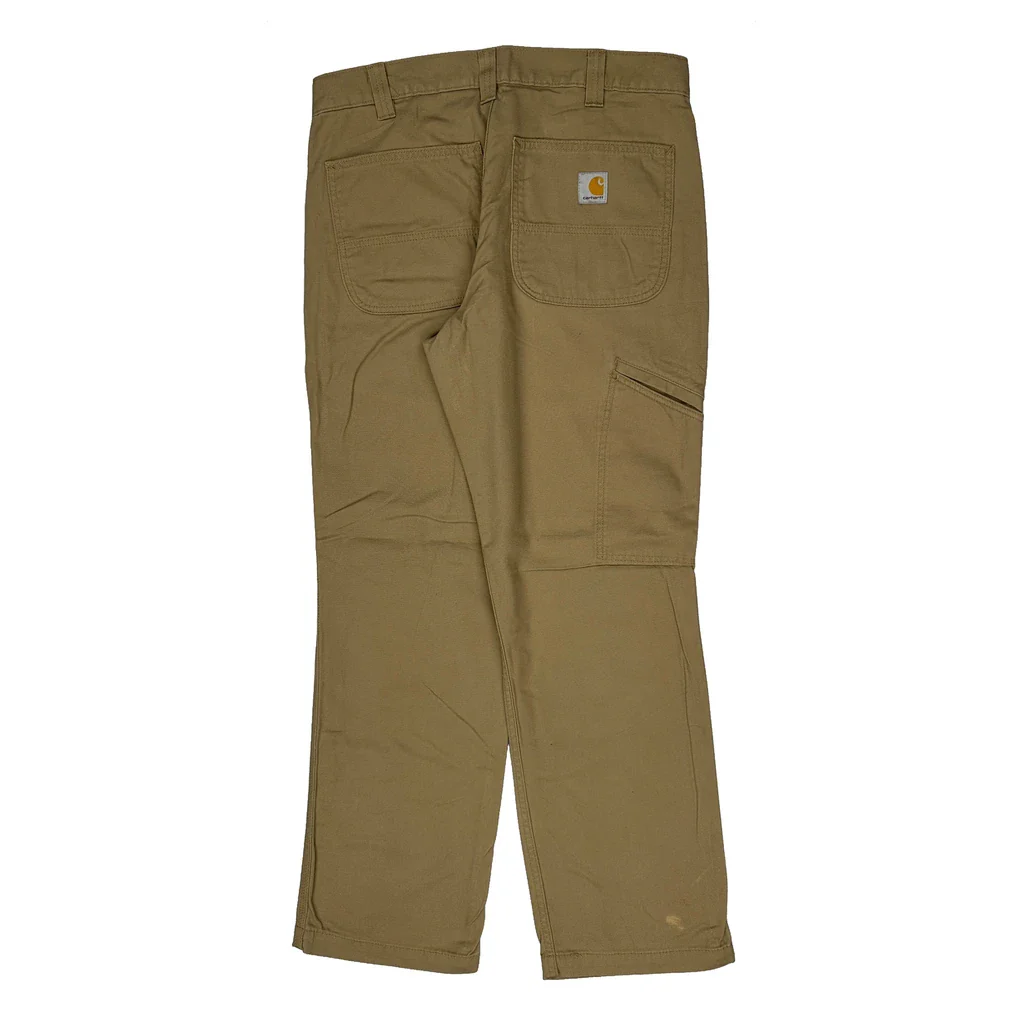 Carhartt Carpenter Trousers - 32W 30L Khaki Cotton