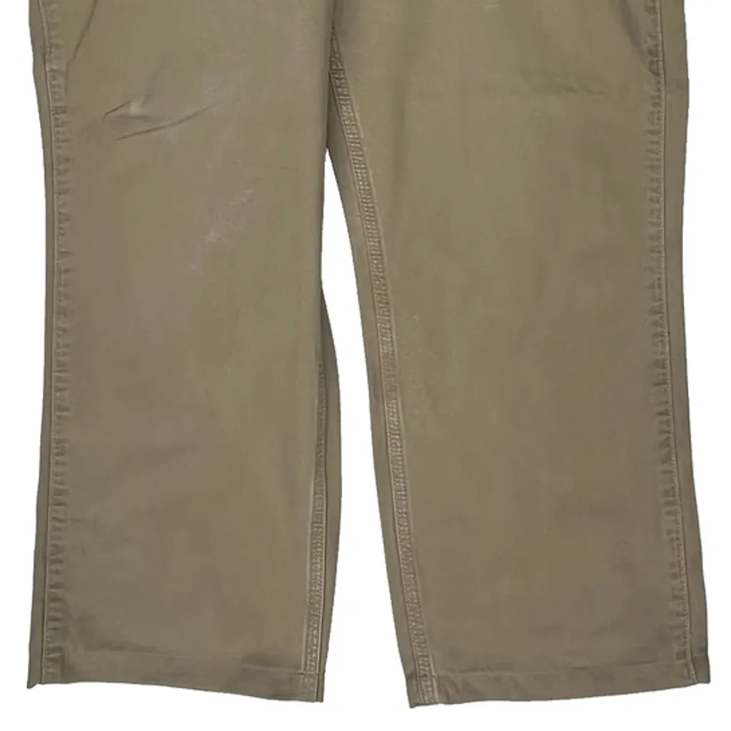 Carhartt Carpenter Trousers - 32W 30L Khaki Cotton - Image 10