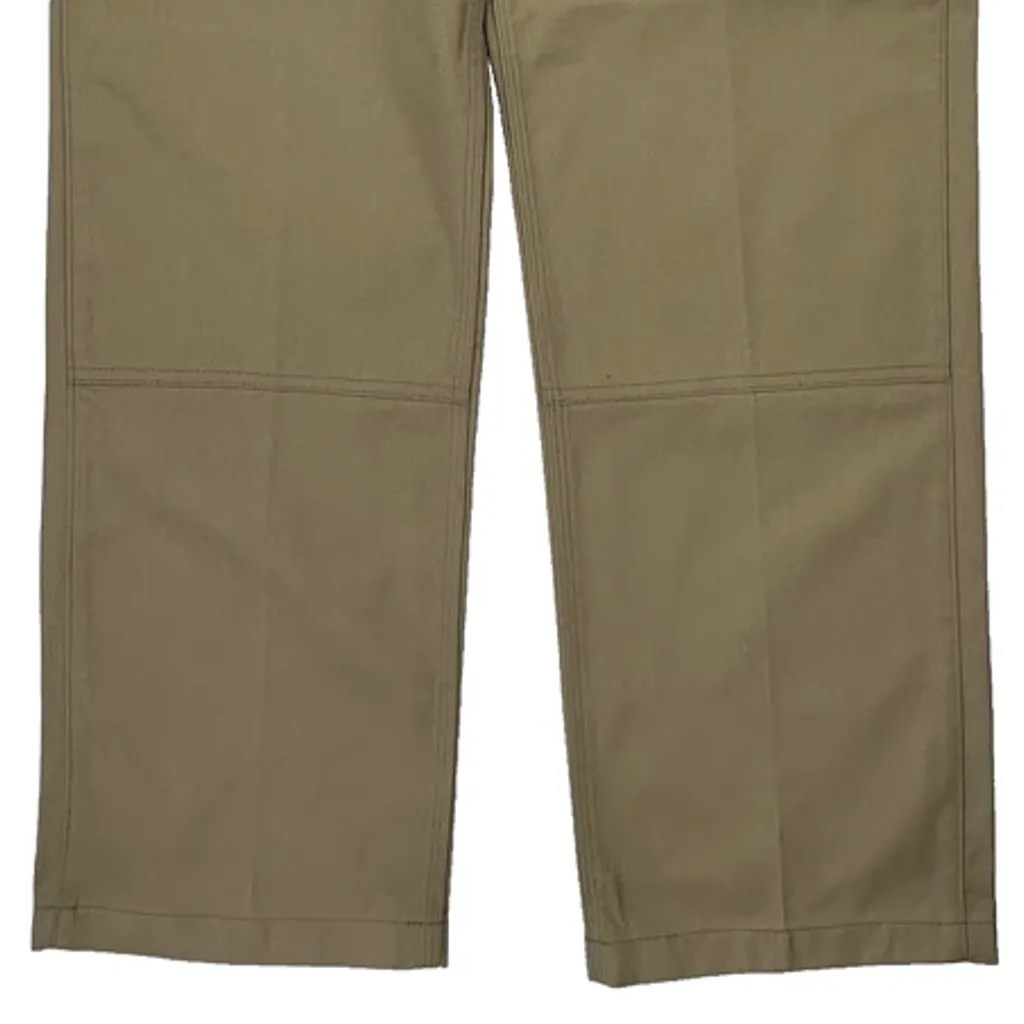 Carhartt Double Knee Carpenter Trousers - 34W 34L Khaki Polyester Blend - Image 10