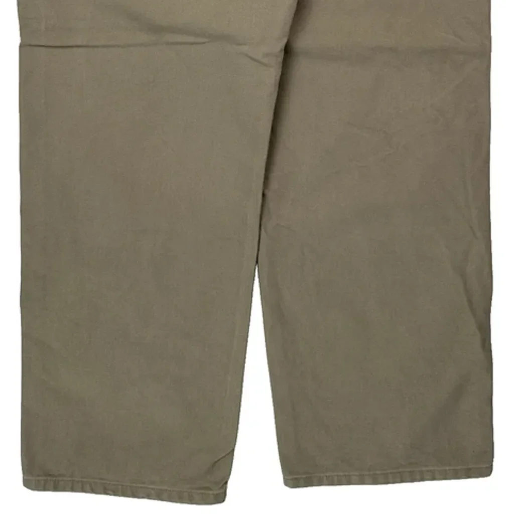 Carhartt B11 Des Carpenter Trousers - 36W 32L Khaki Cotton - Image 7