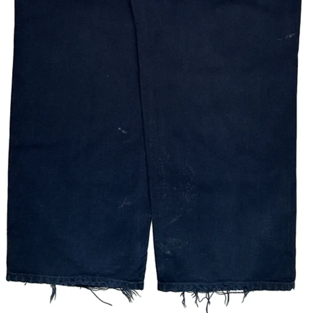 Carhartt Carpenter Trousers - 31W 31L Navy Cotton - Image 6