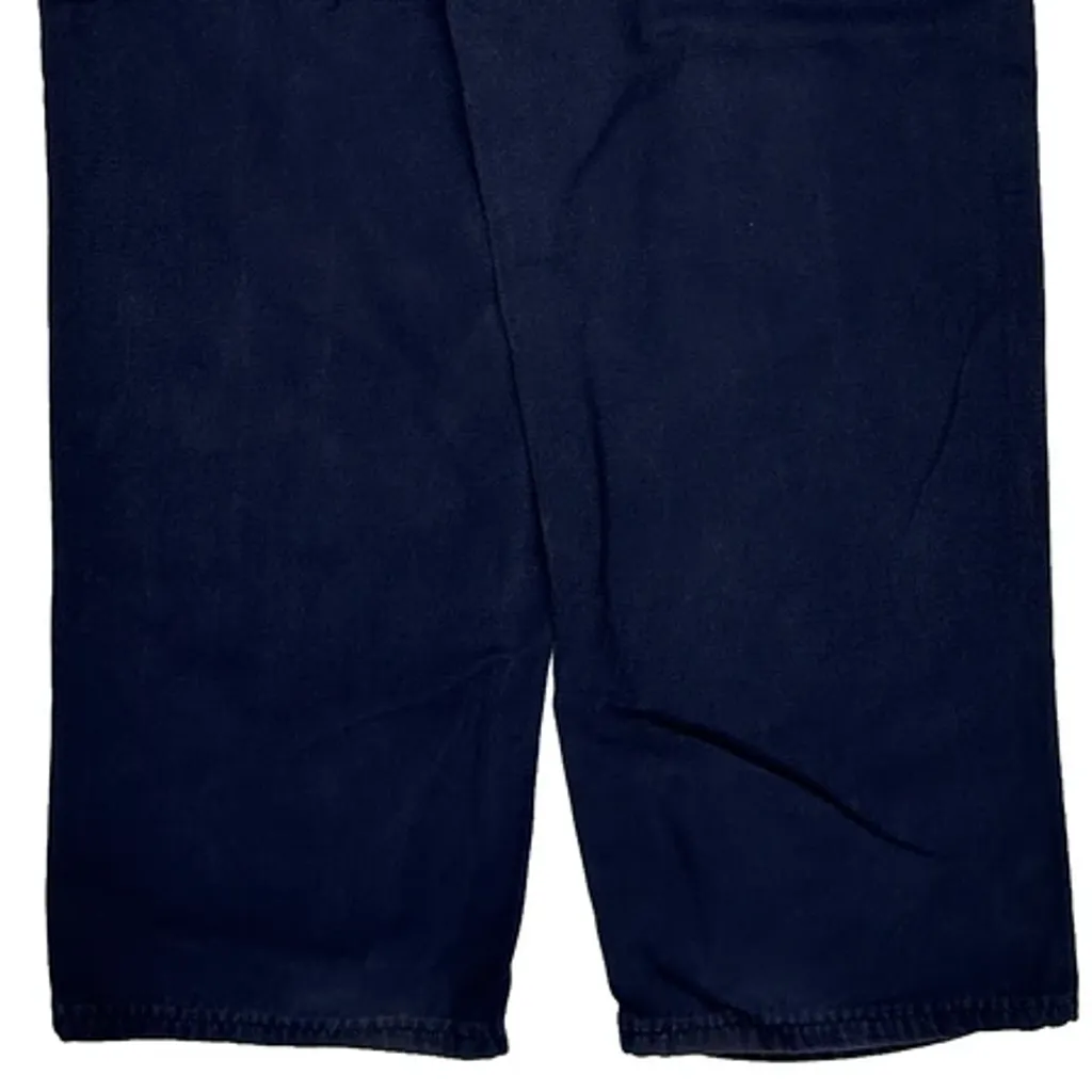 Carhartt Carpenter Trousers - 34W 32L Navy Cotton - Image 8