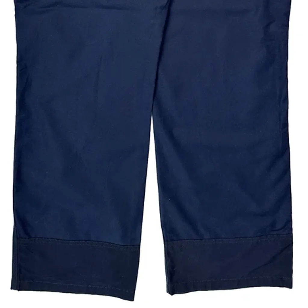 Carhartt Carpenter Trousers - 34W 32L Navy Cotton Blend - Image 8