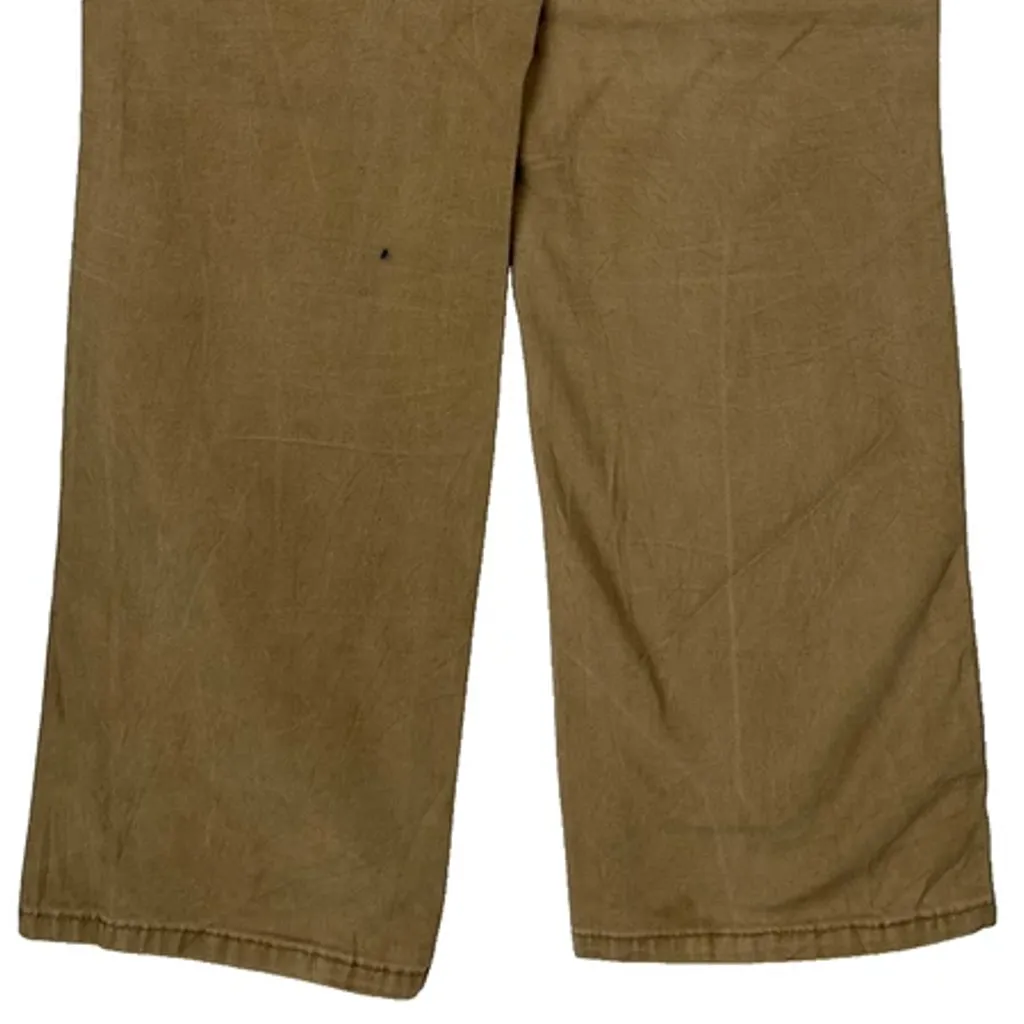 Carhartt Carpenter Trousers - 30W UK 10 Brown Cotton Blend - Image 8