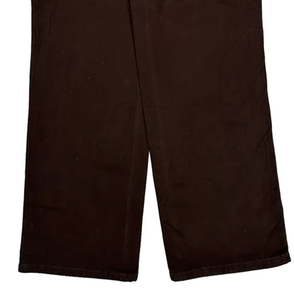 Carhartt Carpenter Trousers - 33W UK 16 Brown Cotton - Image 7