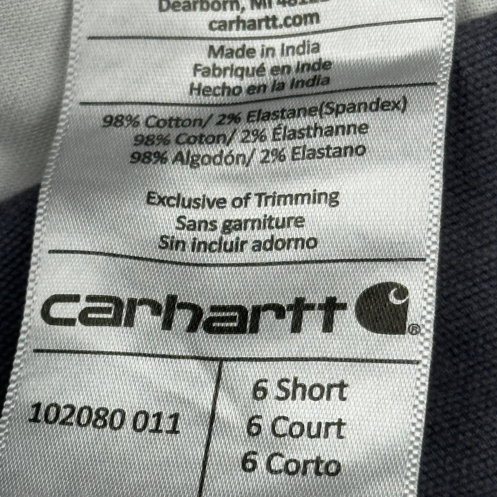 Carhartt Carpenter Trousers - 31W UK 12 Grey Cotton - Image 6