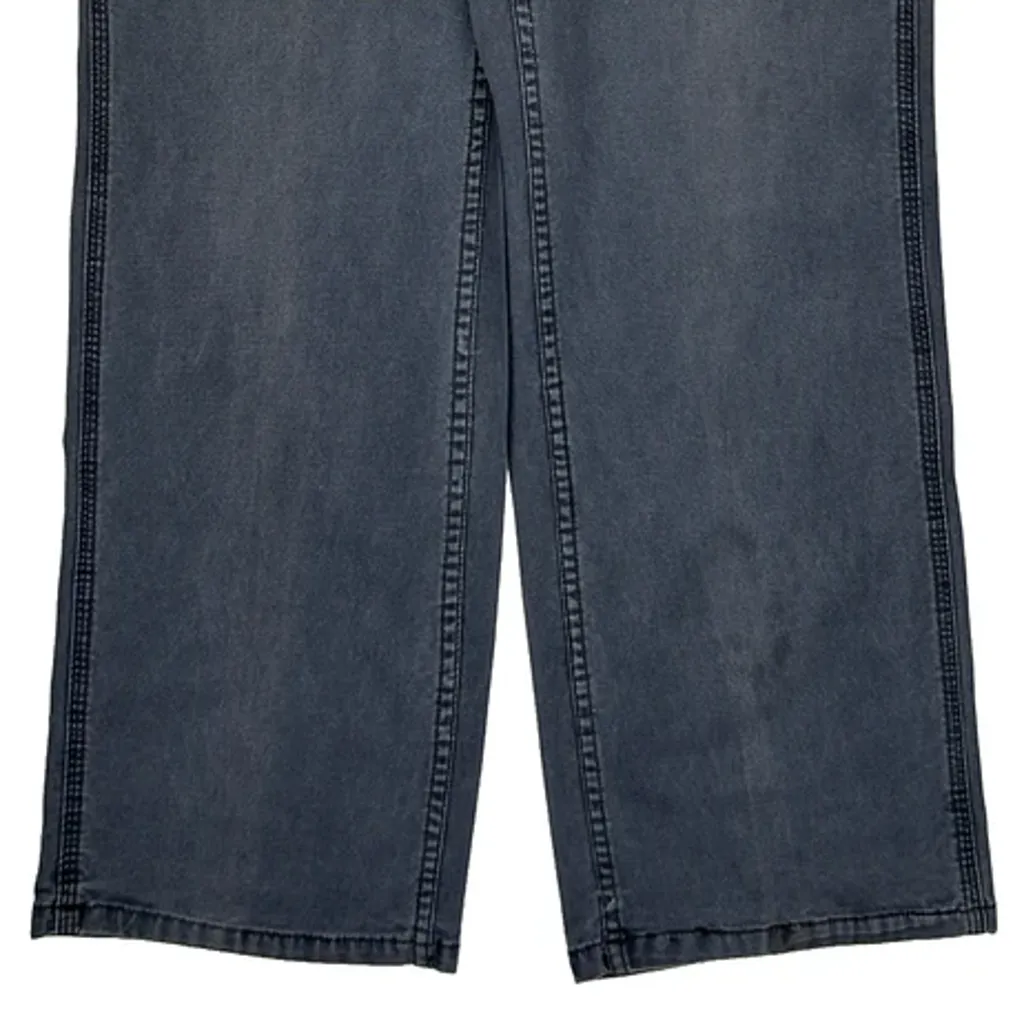 Carhartt Carpenter Trousers - 34W UK 14 Grey Cotton - Image 11