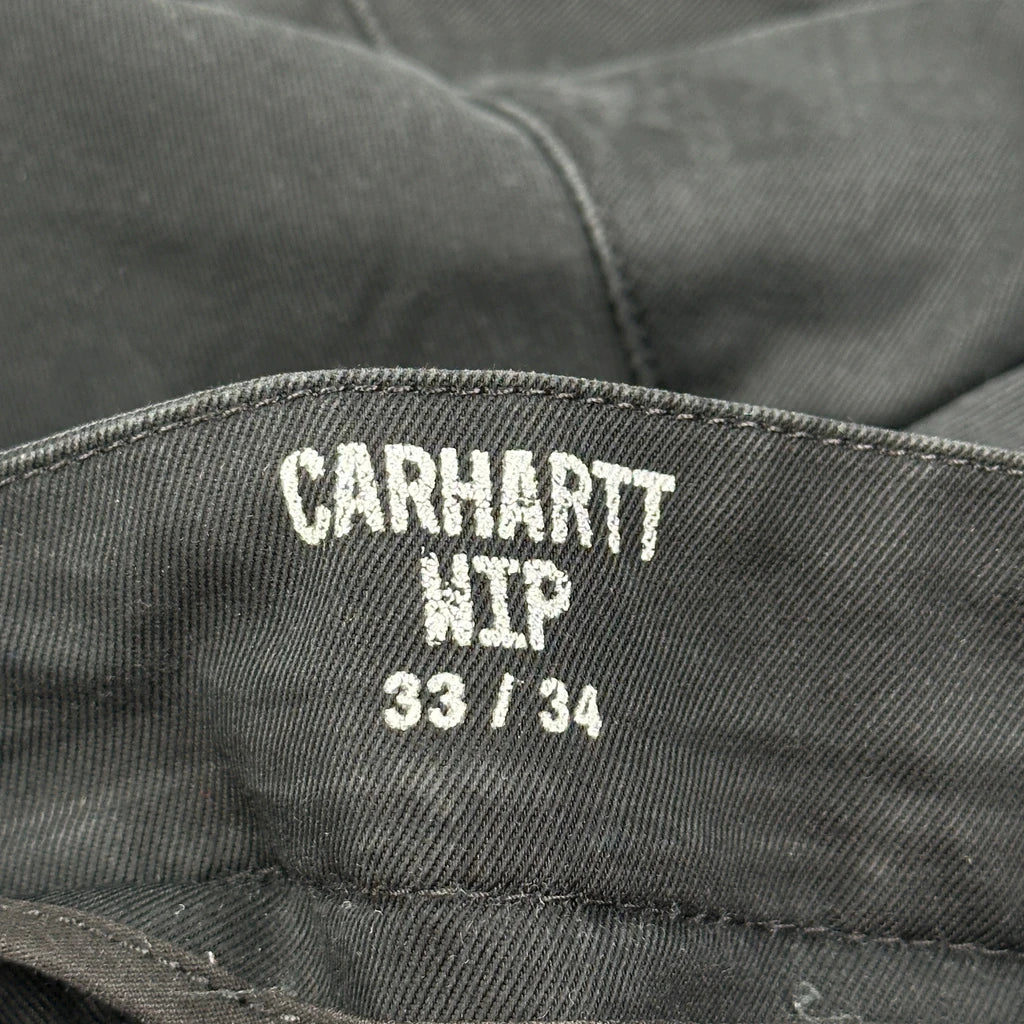 Carhartt Chinos - 33W 27L Black Cotton - Image 6